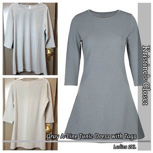 A-Line Tunic Dress - Ladies 2XL - with Tags